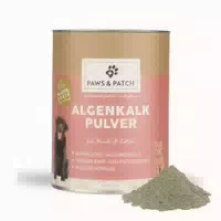 Paws&patch Algenkalk Pulver Für Hunde Und Katzen 250 G