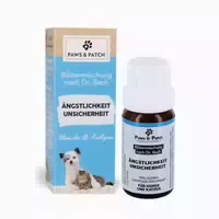 Paws&patch Blütenmischung Nach Dr Bach Ängstlichkeit Unsicherheit Für Hunde Und Katzen