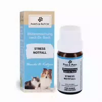 Paws&patch Blütenmischung Nach Dr Bach Stress Notfall Für Hunde Und Katzen