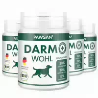 Pawsan Darmwohl Bio Zertifizierte Darmkur für Hunde