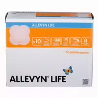 Allevyn Life Silikonschaumverband 10,3 X 10,3 cm