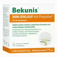 Bekunis Mini Einlauf mit Propolax Klistiere 6 st