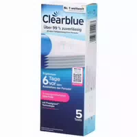 Clearblue Schwangerschaftstest Ultra Frühe Erkennung 5er Pack
