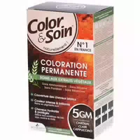 Color & Soin Dauerhafte Haarfarbe 5gm Cappucino Hellkastanien Braun