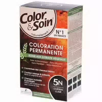 Color & Soin Dauerhafte Haarfarbe 5n Strahlendes Hellbraun