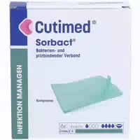 Cutimed Sorbact Saugkompresse 7 X 9 cm