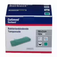 Cutimed Sorbact Tamponade 2 X 50 cm
