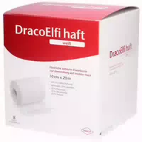 Dracoelfi Haft Elastische Fixierbinde Weiß