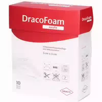 Dracofoam Easyfix Schaumstoffwundauflage mit Fixiervlies