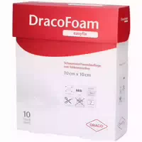 Dracofoam Easyfix Schaumstoffwundauflage mit Fixiervlies