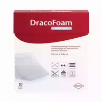 Dracofoam Infekt Haft Steril 10 cm X 10 cm