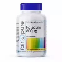 Fair Pure | Folsäure 800µg Schluckfreundlich