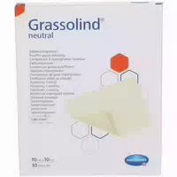 Grassolind Neutral Salbenkompressen 10 cm X 10 cm