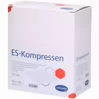 Es Kompressen Steril 10x10 cm 8fach 25x2 st
