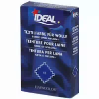 Ideal Färbemittel für Wolle, Seide und Nylon 16 Franc Blau