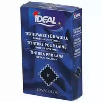 Ideal Färbemittel für Wolle, Seide und Nylon 17 Schwarz