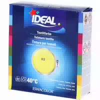 Ideal Maxi Textilfarbe No02 Citron für Baumwolle, Leinen, Jute & Viskose