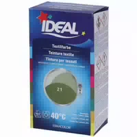 Ideal Mini Langanhaltende Textilfarbe 21 Khaki