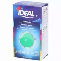 Ideal Textilfarbe Mini Baumwolle No18 Minze – Maschinenfarbe für 1 Anwendung