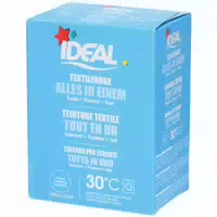 Ideal Textilfarbe Alles in einem Türkis für Baumwolle, Leinen & Viskose