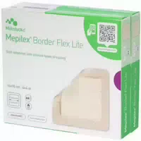 Mepilex Border Flex Lite Schaumverband Steril 4 X 5 cm
