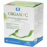Organyc Damenbinden Mittlere Blutungen