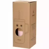 Qwetch Cold Cup Thermobecher aus Edelstahl in Pastellrosa