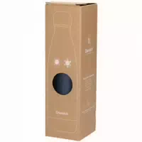 Qwetch Isolierflasche aus Edelstahl, Nachtblau Granit, 500 Ml, 10120