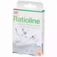 Ratioline Aqua Pflaster Steril 3,8 X 3,8 cm