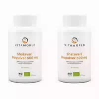 Shatavari Biopulver 500 mg