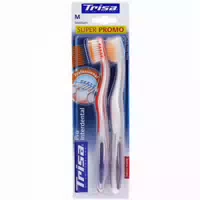 Trisa Pro Interdental Duo Mittelgroße Zahnbürste