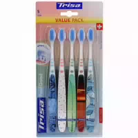 Trisa Wohlfühl Brosse À Dents Soft 5er Pack