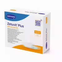 Zetuvit Plus Silicone Border Steril 10x10 cm