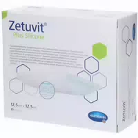 Zetuvit Plus Silicone Steril 12,5 X 12,5 cm