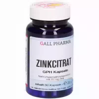 Zinkcitrat Gph 15 mg Kapseln