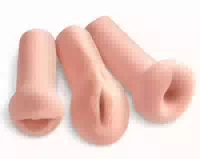 3 Teiliges Masturbatoren Set „all 3 Holes“, Oral Vaginal, Anal