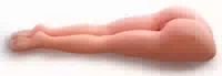 Masturbator „fuck Me Silly 3 Mega Masturbator“, mit Beinen und Füßen
