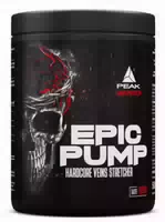 Peak Epic Pump 500g Geschmack Energy I 20 Portionen I Pre Workout Booster I Ohne Stimulanzien I L Citrullin Malat I L Arginin Akg Nitrat I Taurin I Vegan 500 G