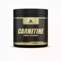 Peak Carnitin 100 Kapseln I 50 Portionen I L Carnitin Cholin I Energie Fettstoffwechsel I Diätunterstützung I Fatburner 100 G