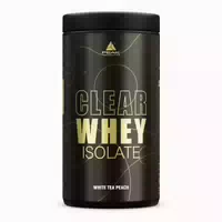 Peak Clear Whey Isolate 450g Geschmack White Tea Peach I 15 Portionen I Hochwertiges Protein I Klare Konsistenz I Fruchtiger, Erfrischender Geschmack I Fettfrei, Zuckerfrei
