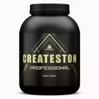 Peak Createston Professional 3150g Geschmack Fresh Orange I Post Workout I All In One I Über 90 Schlüsselsubstrate I Mit Whey Hydrolysat & Whey Isolat I Creatin Akg I Kohlenhydratmatrix