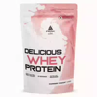 Peak Delicious Whey Protein Geschmack Raspberry Yoghurt