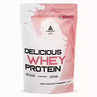 Peak Delicious Whey Protein Geschmack White Chocolate Strawberry