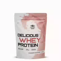 Peak Delicious Whey Protein 900g Geschmack Strawberry Milkshake I 30 Portionen I Pulver I Proteinquelle: Molkenprotein Konzentrat Isolat I ohne Zuckerzusatz I mit Verdauungsenzym Laktase