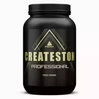 Peak Createston Professional 1575g Geschmack Fresh Orange I 15 Portionen I Post Workout I All In One I Über 90 Schlüsselsubstrate I Mit Whey Protein & Kohlenhydraten I Creatin Akg I Muskelaufbau