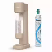 Dafi Wassersprudler Pushair Inkl 1 Co2 Zylinder Und 0,7l Flasche
