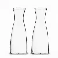 Glaskaraffe 0,8l oder 1,3l Wasserkaraffe Glas