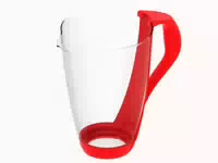 Glas Wasserfilter Ersatzkanne