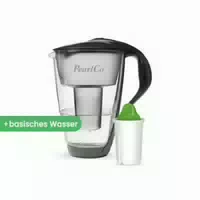 Sale Glas Wasserfilter Schwarz Inkl 1 Universal Filterkartusche B Ware