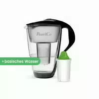 Pearlco Glas Wasserfilter Inkl 1 Filterkartusche